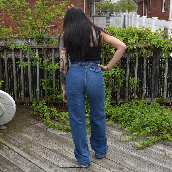 ❌SOLD❌1970s Levi Strauss High Waisted Jeans - Picture 6 of 6